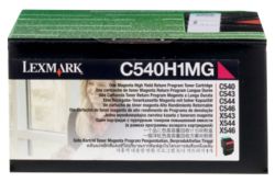 Lexmark OC540H1MG Laser Toner Cartridge Magenta