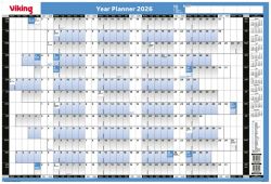 Niceday 2013 wall Planner Mounted 610 x 851 mm 