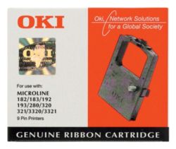Oki 1595 Black Nylon Print Ribbon