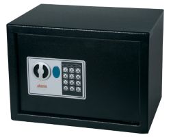 Personal Solid Steel Digital Security Safe Black 25W x 35D x 25H cm