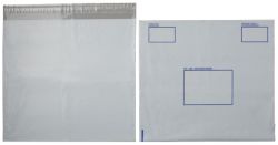 Post Safe Extra Strong Polythene Envelopes 300 Guage White Opaque 460 x 430 mm 100 Per Box