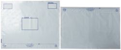 Post Safe Extra Strong Polythene Envelopes 300 Guage White Opaque 595 x 430 mm 100 Per Box