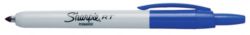 Sharpie Permanent Markers Retractable Blue