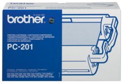 Brother PC201 Black Thermal Fax Cartridge and Ribbon