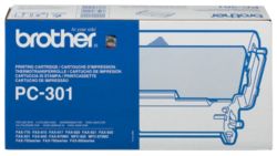 Brother PC301 Black Thermal Fax Cartridge and Ribbon