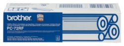 Brother PC72RF Black Thermal Transfer Ribbon Twin Pack