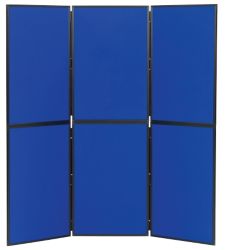 Double Deck Display Unit Blue