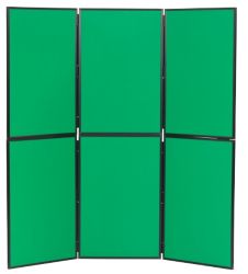 Double Deck Display Unit Green