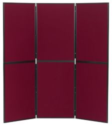 Portable Lightweight Display Systems Wine Double Deck Display Unit
