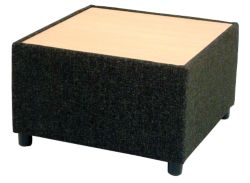 GGI Modular Reception Table Fabric Charcoal Grey