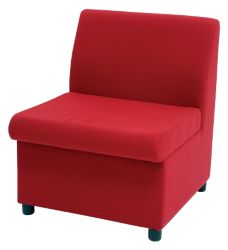 GGI Modular Reception Chair Fabric Burgundy