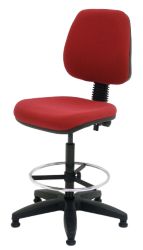Deluxe Check Out Chair Fabric Burgundy