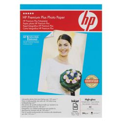 HP Premium Plus Photo Paper 280gsm High Gloss A4 50 Sheets Per Pack