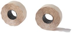 Avery Peelable Pricing Gun Labels 2 Line White 1200 Labels Per Roll 16 x 26 mm 10 Rolls Per Box