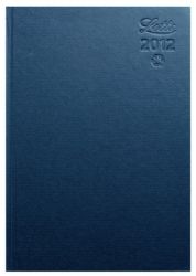 Letts 2012 Recycled Business Desk Diary A5 Day a Page Blue