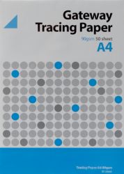 Gateway Tracing Paper 297X210mm A4 50 Pk
