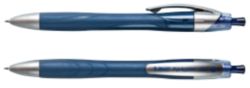 BiC Reaction Spring tip Gel Pen Blue box 12