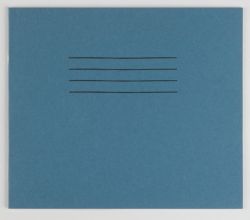 24 Page Blue Exercise Book 133X165MM 8mm Feint Ruled