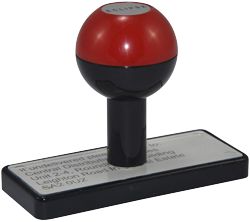 70 x 25mm Stamp Up to 7 Lines