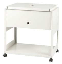 Rotadex Filing Trolley With Storage Shelf And Lid