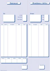 Sage Compatible 2 Part Statement Remittance Advice Collated Laser Inkjet 500 per box SE87