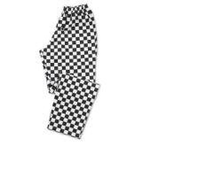 Alexandra Chef Trouser Full Elastic Black White size M