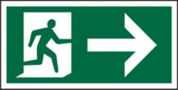 Safety Procedure Sign Right Self Adhesive Vinyl 300 x 150 mm