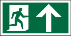 Direction Sign Above PVC 300 x 150 mm