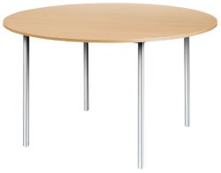 Classice Meeting Room Table 725H x 1200mm Diameter Beech