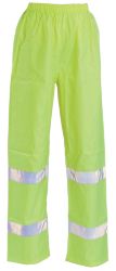 Alexandra Hi Vis Over Trousers Yellow size M