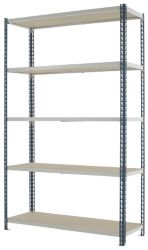 Kwik Rak Steel Shelving Grey 1980H x 1200W x 450Dmm