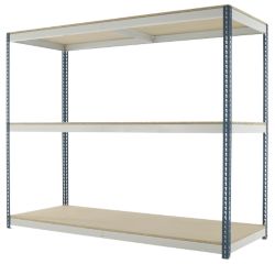 Kwik Rak Wide Span Shelving Grey 1980H x 2400W x 900Dmm