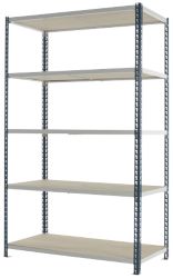 Kwik Rak Steel Shelving Grey 1980H x 1200W x 600Dmm
