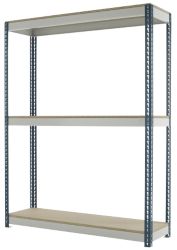 Kwik Rak Wide Span Shelving Grey 1980H x1500W x 450Dmm