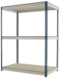 Kwik Rak Wide Span Shelving Grey 1980H x 1500W x 900Dmm