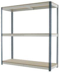 Kwik Rak Wide Span Shelving Grey 1980H x 1800W x 600Dmm