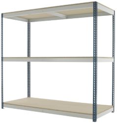 Kwik Rak Wide Span Shelving Grey 1980H x 2100W x 900Dmm