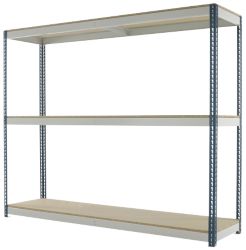 Kwik Rak Wide Span Shelving Grey 1980H x 2400W x 450Dmm