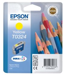 Epson T0324 Yellow Printer Ink Cartridge T032440