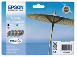 Epson T0445 Black and Colour Ink Cartridge Multipack