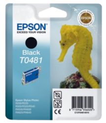 Epson T0481 Black Printer Ink Cartridge T048140