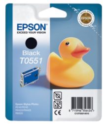 Epson T0551 Black Printer Ink Cartridge T055140