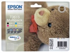 Epson T0615 Black and Colour Ink Cartridge Multipack
