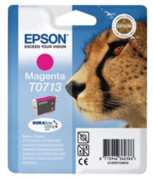 Epson T0713 Magenta Printer Ink Cartridge