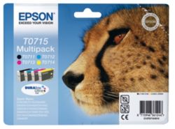 Epson T0715 Multipack Printer Ink Cartridge