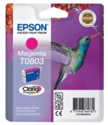 Epson T0803 Magenta Printer Ink Cartridge T080340
