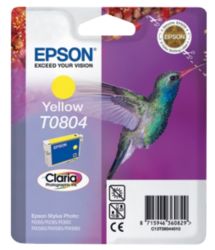 Epson T0804 Yellow Printer Ink Cartridge T080440