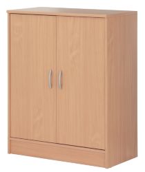 Duo Office Furniture Low Cupboard Beech 74W x 405D x 93H cm