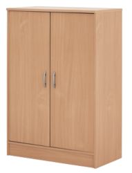Duo Office Furniture Medium Cupboard Beech 74W x 405D x 109H cm