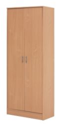 Duo Office Furniture Tall Cupboard Beech 74W x 405D x 189H cm